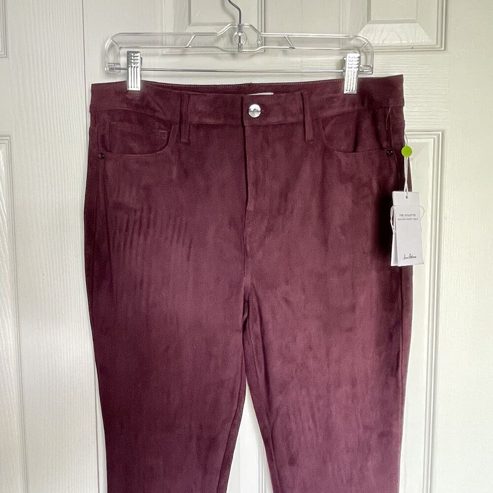 NEW SAM EDELMAN THE STILETTO HIGH RISE SKINNY ANKLE PANTS SIZE 12/31